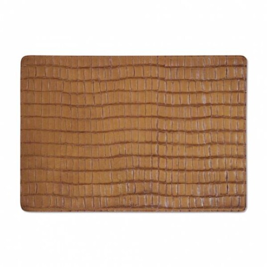 DUTCHDELUXES Spisebrikke i skinn, 48x33cm, Vintage Cognac DUTCHDELUXES Spisebrikke i skinn, 48x33cm, Vintage Cognac