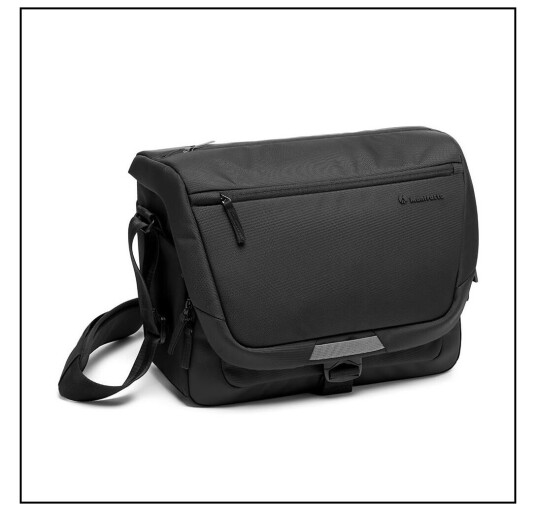Manfrotto Advanced III Messenger M Skulderveske for Speilreflekskamera med Vannavstøtende Materiale - Sort
