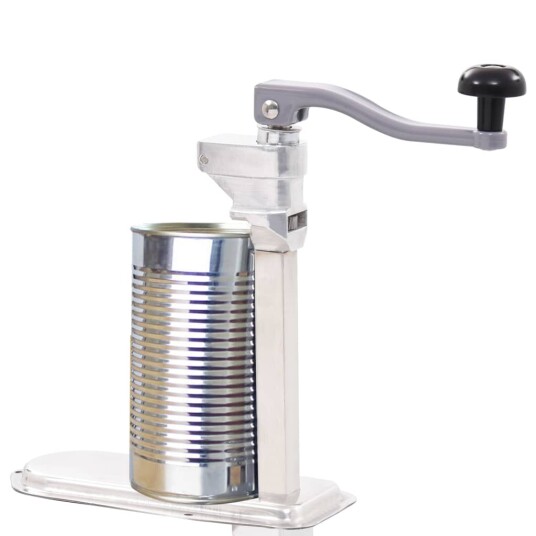 Boksåpner sølv 70 cm aluminium og rustfritt stål Silver