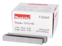 Makita 1016 HD - Staples - 5040 deler - lengde: 16 mm - bredde: 10 mm - for Makita DST221 Makita 1016 HD - Staples - 5040 deler - lengde: 16 mm - bredde: 10 mm - for Makita DST221