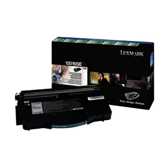 Lexmark E120/E120n BK Toner - 12016SE Original - Svart 2000 sider Lexmark E120/E120n BK Toner - 12016SE Original - Svart 2000 sider