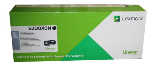 Lexmark MS711 BK Toner - 52D0X0N Original - Svart 4500 sider