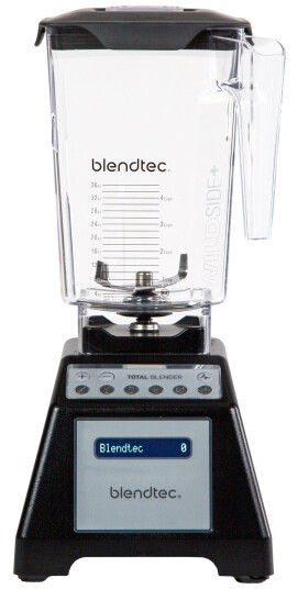 Blendtec Total Blender 1560W Kraftig Høyhastighetsblender Svart Blendtec Total Blender 1560W Kraftig Høyhastighetsblender Svart