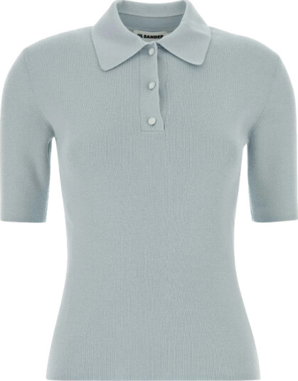 Jil Sander Dame Topper Blå S,
