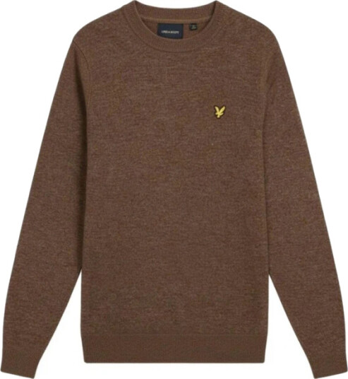 Lyle & Scott Herre Strikkevarer Brun M,