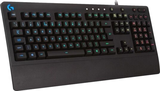 Logitech G213 Prodigy Gamingtastatur med RGB Belysning - Svart - US Layout