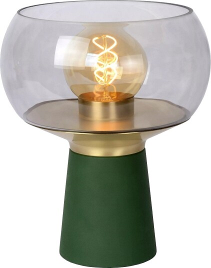 Farris Bordlampe  Høyde 28 Cm  Grønn