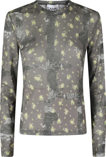 Ganni Dame Topper Flerfarget S,