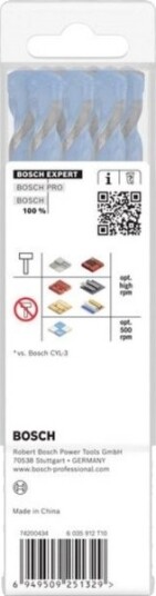 Bosch Accessories 2608902287 Multibor 10 Mm, Total Lengde 150 Mm, 8 Stk Bosch Accessories 2608902287 Multibor 10 Mm, Total Lengde 150 Mm, 8 Stk