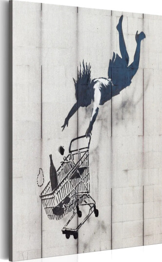 Bilde Shop Til You Drop By Banksy 60x90 Artgeist sp. z o. o.