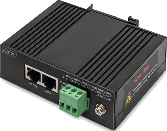 DIGITUS Industriell PoE-injektor 85W