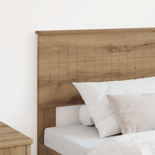 Hodegavl med hodegjerde Artisan Eik 90 cm Konstruert tre