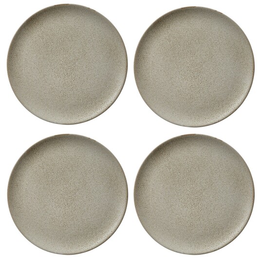Aida Raw Tallerken 23 cm 4 pk Sandy Beige