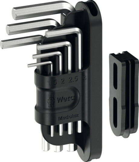 Wera Tool-Check Modular 7 Deler L-Nøkkelsett - Hex-Plus Håndverktøy