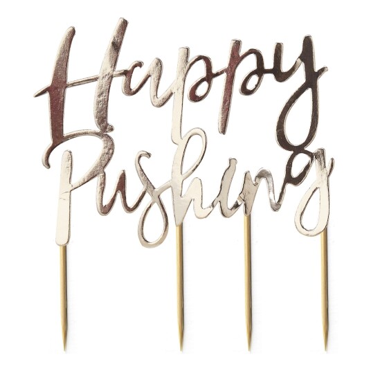Ginger Ray Kakedekorasjon Happy Pushing