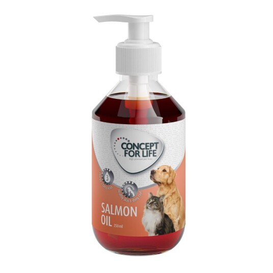 Concept for Life lakseolje til hunder og katter - 250 ml