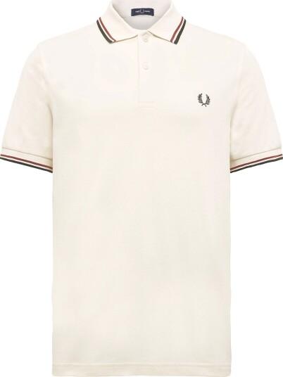 Fred Perry Twin Tipped Fp Shirt ECR/BRNDY/NGREEN XL Fred Perry Twin Tipped Fp Shirt ECR/BRNDY/NGREEN XL