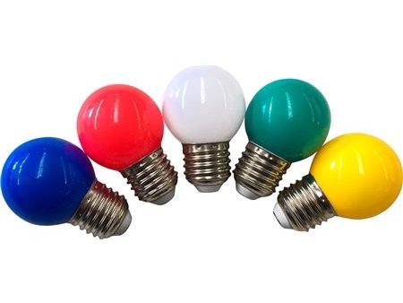 Csdk-Sl Lyskilde E27 1W Gul Ø45mm Plast Kugle Csdk-Sl Lyskilde E27 1W Gul Ø45mm Plast Kugle
