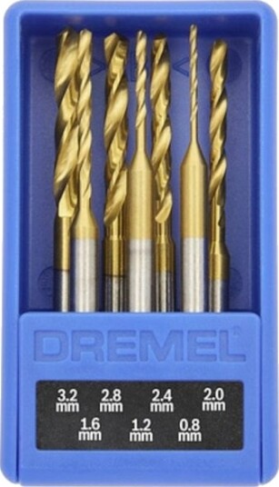 Dremel Max 628 Dm Presisjonsbor-Sæt 0,8-3,2 Mm (26150628Dm) 1 Stk