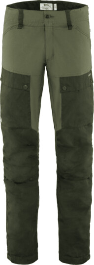 Fjellreven Men's Keb Trousers 46 Regular, Deep Forest-Laurel Green