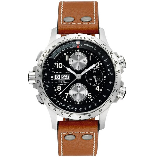 Hamilton Khaki Aviation X-Wind Auto Chrono H77616533 - Herre - 44 mm - Analog - Automatisk - Safirglass
