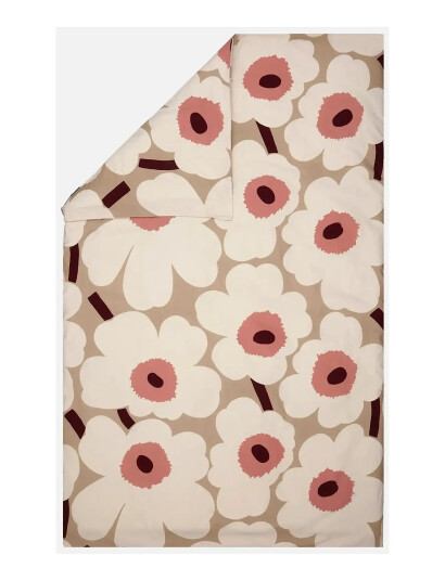 Marimekko Home Unikko Dc 135/140X200 Cm   Beige   140X 200CM