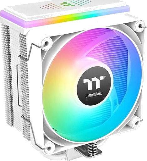 Thermaltake Astria 400 ARGB Vifte - 12 cm CPU-kjøler Hvit Thermaltake Astria 400 ARGB Vifte - 12 cm CPU-kjøler Hvit
