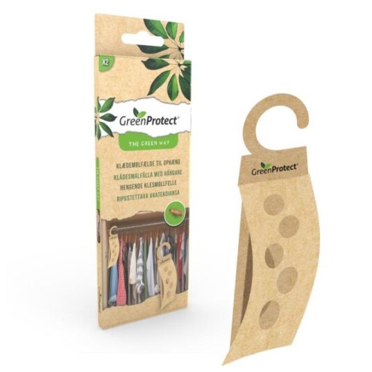 Green Protect 23623 Innsektsfelle for klesmøller, 2-pakk, hengende, Dyr & stell