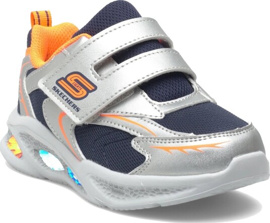 Skechers Skechers Meteor Lights Glow Spike Silver 25