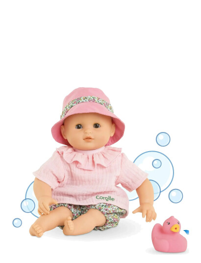 Corolle Corolle Bath Doll Coralie, 30 Cm - Pink - 30 CM Corolle Corolle Bath Doll Coralie, 30 Cm - Pink - 30 CM