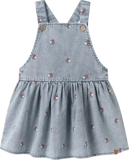 Lil"Atelier Nmffunda Dnm Emb Skirtall 2106 Fd Lil Blue 116