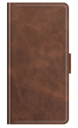 INCOVER TCL 20 SE Vintage PU Skin Flip Deksel med Lommebok - Mørk Brun
