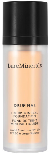 bareMinerals Original Liquid Mineral Foundation SPF 20 Fair Ivory 02