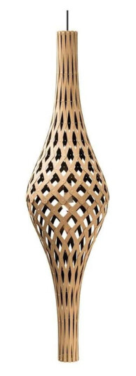 david trubridge Nikau Pendel Svart 1 Side