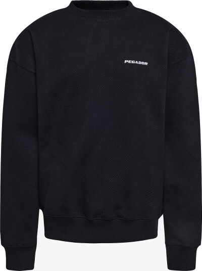 Pegador Tate Structured Oversized Sweater - WASHED BLACK - S