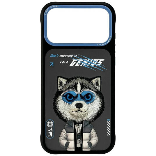 Nimmy CoolCute 2.0 Ulv Deksel for iPhone 17 Pro   Svart