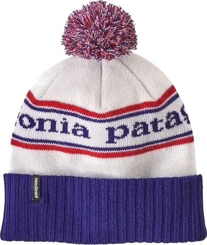 Patagonia Powder Town Beanie Park Stripe Viking Blue Park Stripe Viking Blue