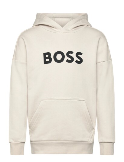 BOSS Hooded Sweatshirt Cream 138 BOSS Hooded Sweatshirt Cream 138