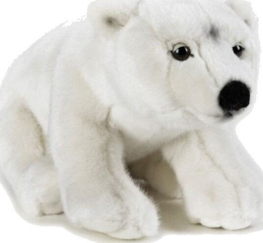 National Geographic Kosedyr Hvit Isbjørn 35 Cm 003-70723 National Geographic Kosedyr Hvit Isbjørn 35 Cm 003-70723