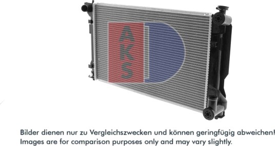 AKS DASIS 210093N Radiator motorkjøling