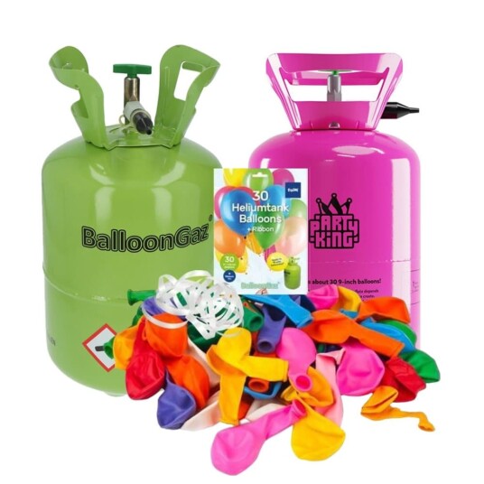 Helium På Tube - 30 Ballonger