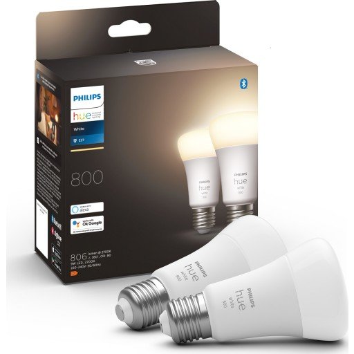 Philips HueW 9W A60 E27 EU 2P Philips HueW 9W A60 E27 EU 2P