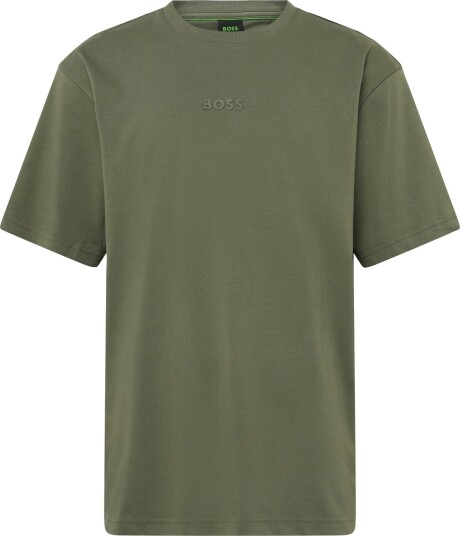 BOSS Tee 10 Khaki green XXL