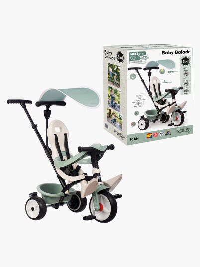 Smoby Trehjulssykkel S Life Baby Blade Grønn Smoby Trehjulssykkel S Life Baby Blade Grønn