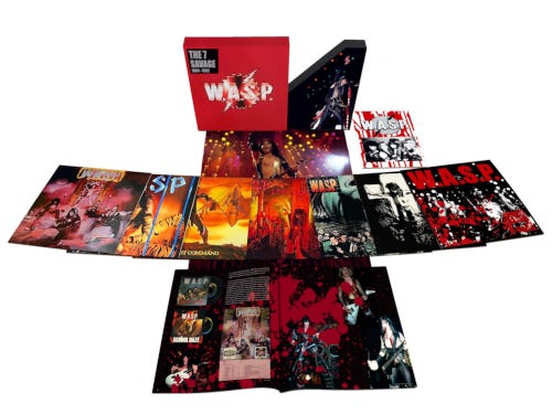 W.A.S.P. The 7 Savage: 19841992 (The Capitol Years) LP/Vinyl