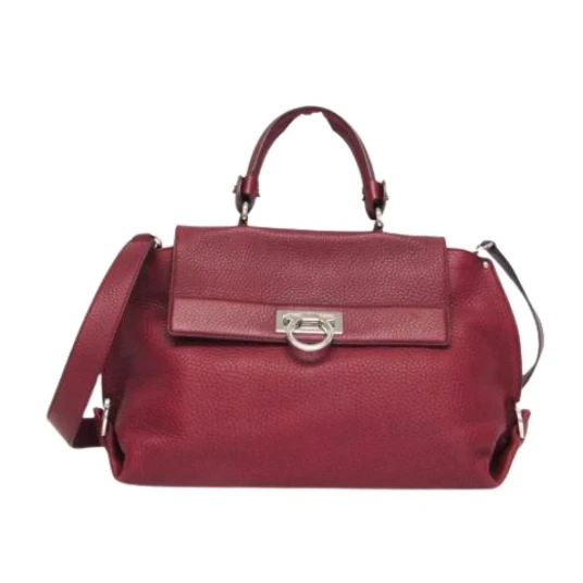 Salvatore Ferragamo Pre-owned Dame Pre-owned Rød