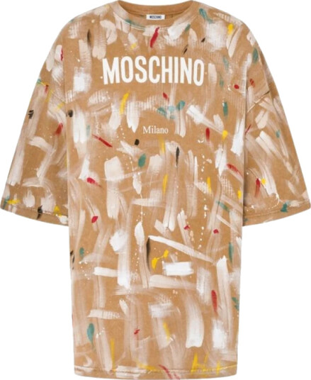 Moschino unisex Topper Beige S,