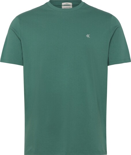 Calvin Klein Jeans Ss Classic Monogram Tee Green XS