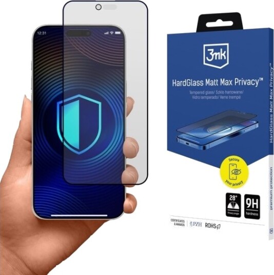 3Mk Protection 3Mk Kieto Stiklo Matinis "Matt Max" Grūdintas Stiklas, Skirtas "Iphone 17 Air"
