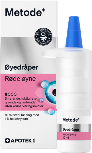 Metode Røde øyne øyedråper 10 ml Metode Røde øyne øyedråper 10 ml